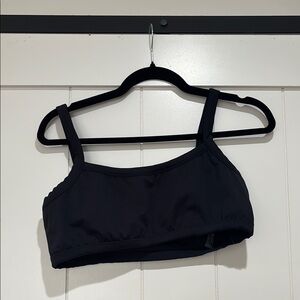 Free People Black Sports Bra